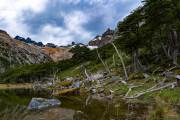 An der Laguna Esmeralda