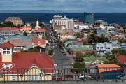 Blick über Punta Arenas