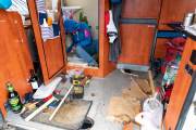 Reparatur der Dusche