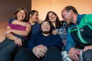 Gruppenbild zum Abschiedsbesuch bei Ivan und Dani