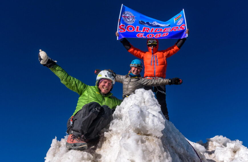 Auf den Huayna Potosi 6.088 m