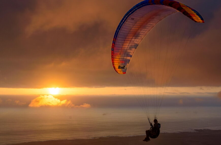 Gleitschirmfliegen in Iquique