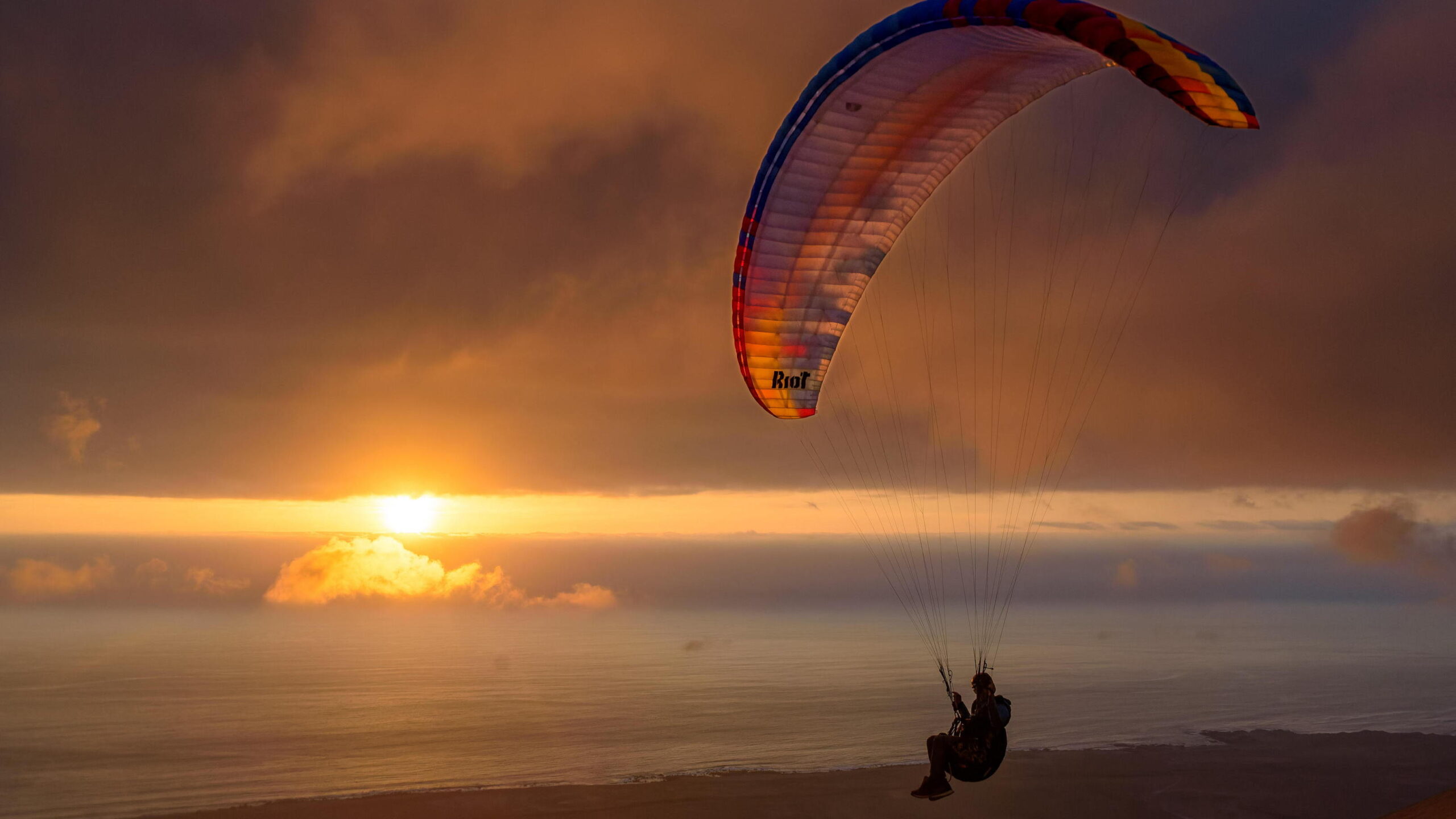 Gleitschirmfliegen in Iquique